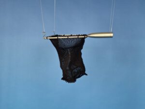 Sáček nerez 20 x 15 cm/ výplet PAD 4×4/0,6 mm černá se dnem - 3