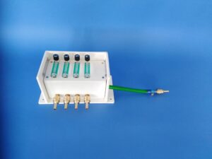 Průtokoměr 0-5 Mpa (sada, 4 ks)