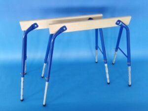 Stabilní stavitelné nohy pro technologický stůl (2x noha)
