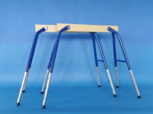 Stabilní stavitelné nohy pro technologický stůl (2x noha) - 1