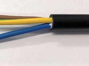Přívodní elektrický gumový kabel 3×1,5mm2