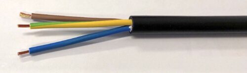 Přívodní elektrický gumový kabel 3×2,5mm2 - 1