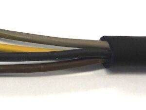 Přívodní elektrický gumový kabel 4×1,0mm2