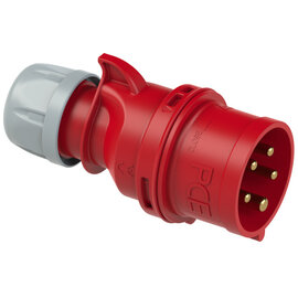 Vidlice 5-pólová 16A / 400V, 6h, IP44 - 1