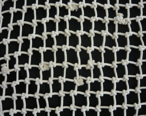 Síťovina ručně pletená, bavlna 80/8,0 mm - 1