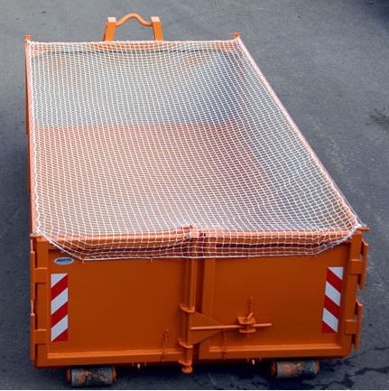 Síť na kontejner 3,5 x 7 m/ 50×50 mm, uzlová, polyethylen - 1