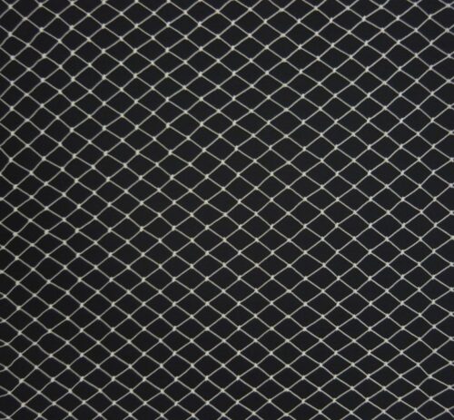 Síťovina uzlová skaná polyethylen (PET) – multifil 12×12/0,7 mm bílá - 1