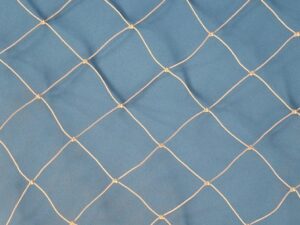 Síťovina uzlová skaná polyethylen (PET) – multifil 50×50/1,1 mm kámen
