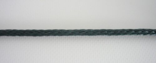 Provázek polyethylen (PET) Ø 2,5 mm/ 1 m pletená, tmavě zelená - 1
