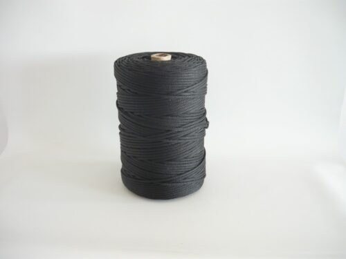 Provaz polyethylen (PET) Ø 5 mm/ 4 kg pletená, černá - 1