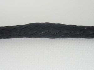 Provaz polyethylen (PET) Ø 5 mm/ 1 m pletená, černá