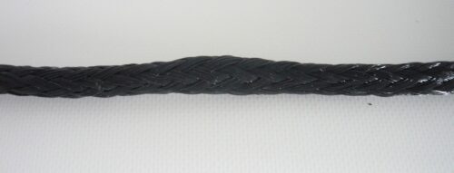 Provaz polyethylen (PET) Ø 5 mm/ 1 m pletená, černá - 1
