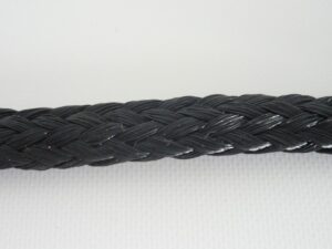 Provaz polyethylen (PET) Ø 8 mm/ 1 m pletená, černá