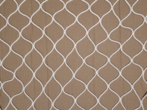 Síťovina rašlová strojní polyester (PES) 50×50/3,0 mm bílá