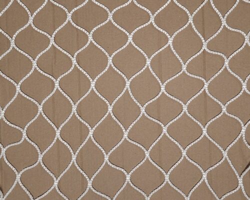 Síťovina rašlová strojní polyester (PES) 50×50/3,0 mm bílá - 1