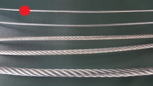 Ocelové lano Ø 2 mm zinkované - 1