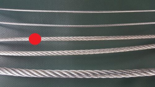 Ocelové lano Ø 4 mm zinkované - 1