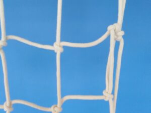 Dekorační síť ručně pletená N 1 x 1,9 m, bavlna 100/5,0 mm - 3