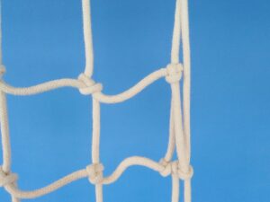 Dekorační síť / bavlněná síť – ručně pletená N 0,8 x 2,2 m, bavlna 80/7,0 mm - 1