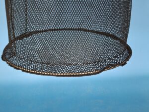 Kolíbka kruhová plovoucí  N pr. 55 cm PES 7×5/0,8 mm černá bezuzlová, včetně krycí sítě na zipy - 1