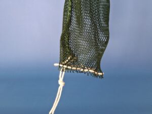 Rukáv na nošení ryb – nerezový kruh Ø 30 cm, rukáv 130 cm PAD 10/1,8 mm - 1